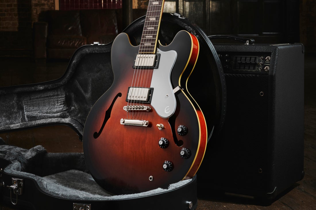 Bonehead et Gem Archer : leurs signatures Epiphone