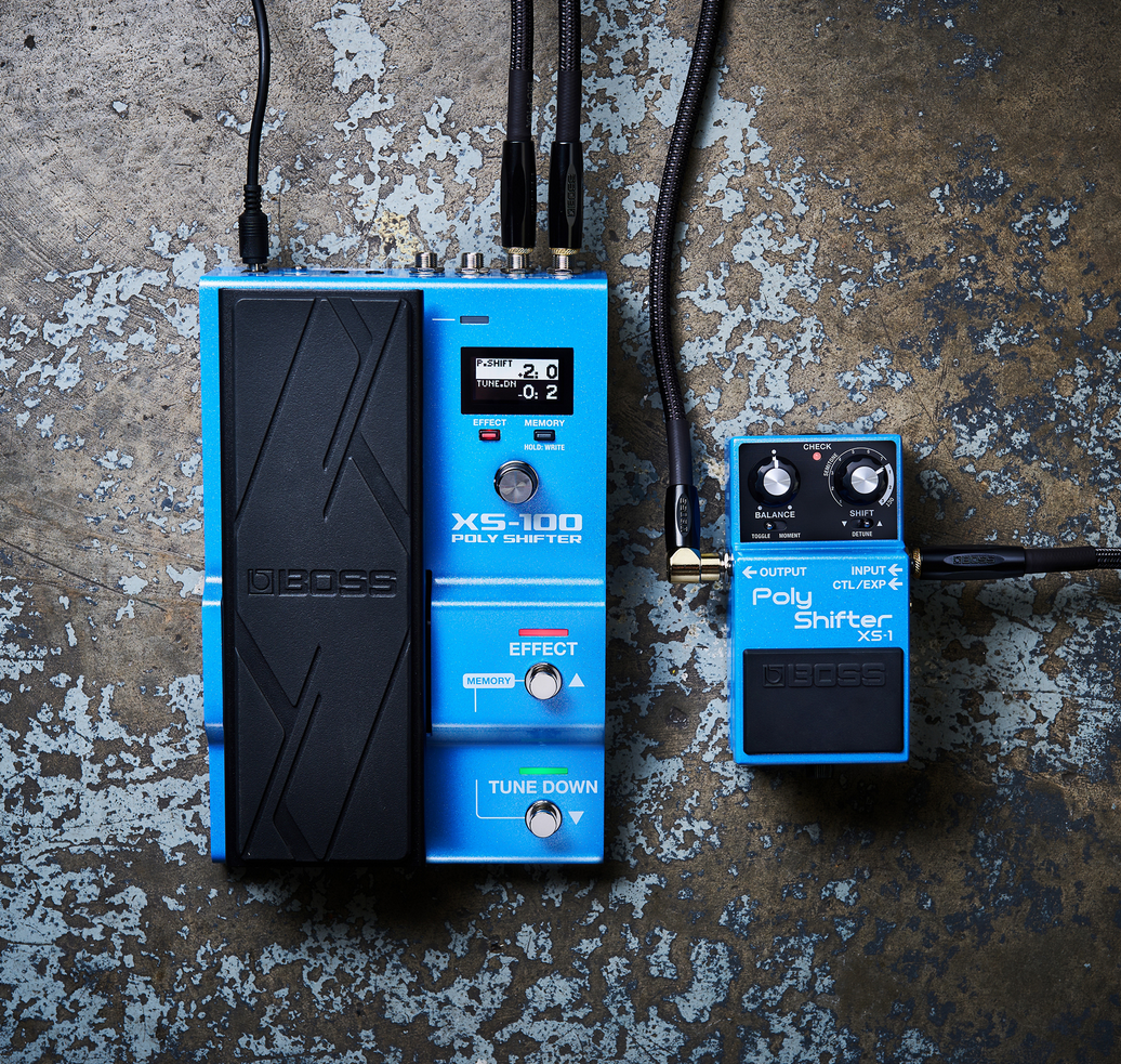Boss lance deux pitch-shifters pour concurrencer la Whammy