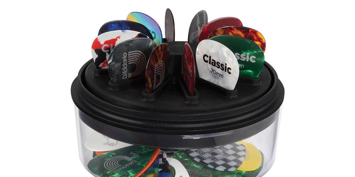 D'Addario lance le Pick Holder 360, le rangement rotatif des guitaristes