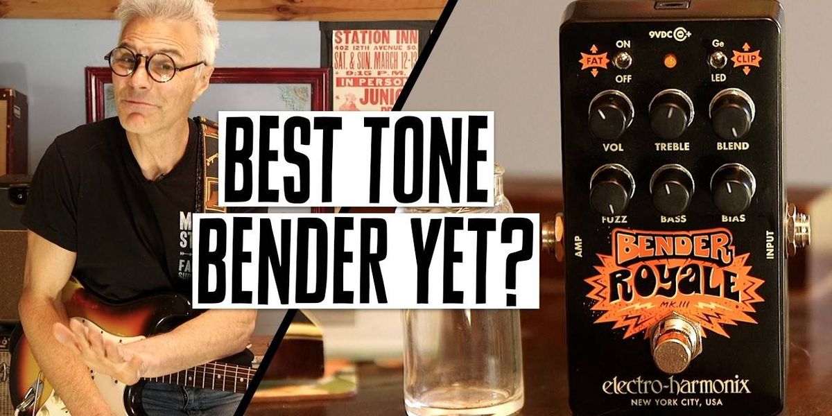 EHX Bender Royale : la fuzz germanium réinventée