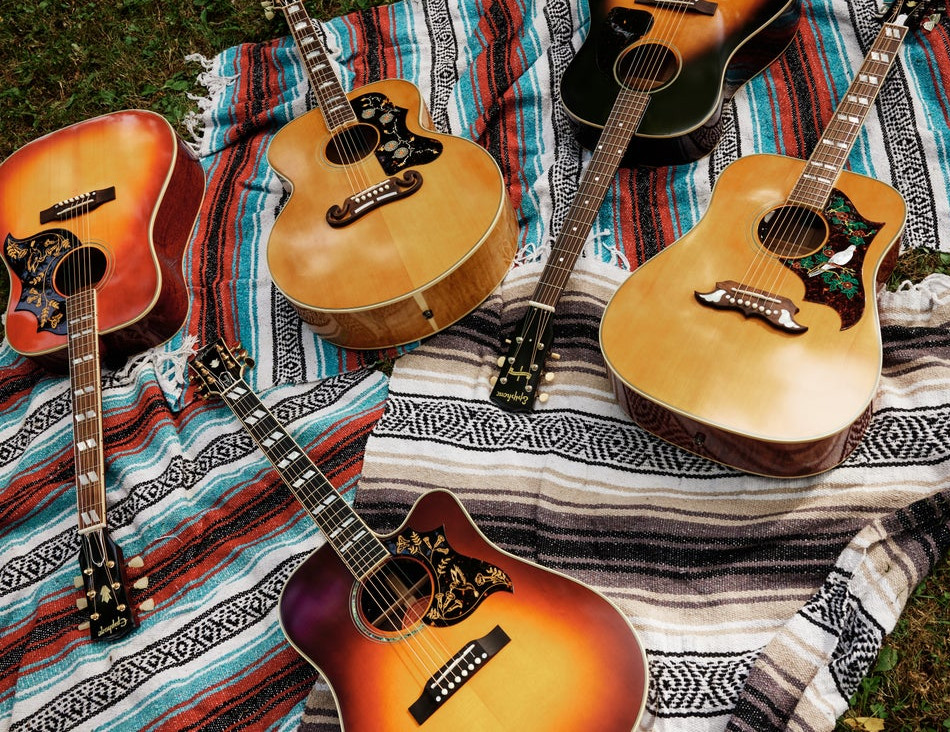 Epiphone débarque avec six acoustiques Custom Shop