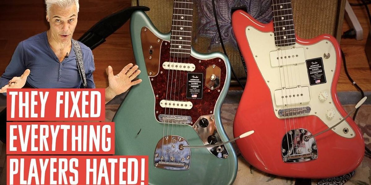 Fender ressuscite les Jazzmaster et Jaguar vintage