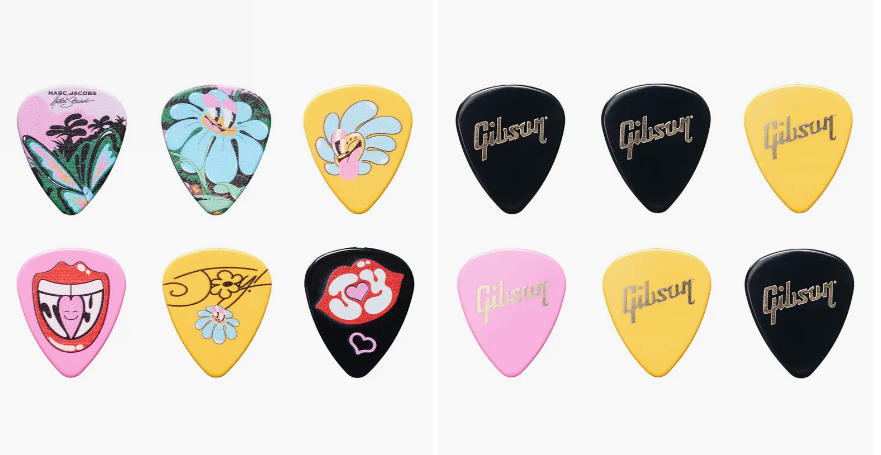 Gibson et Marc Jacobs unissent leurs forces pour des Les Paul psychédéliques