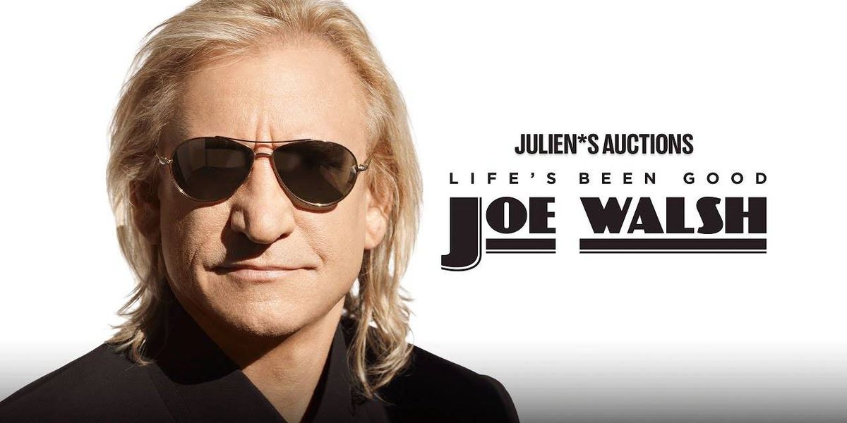 Joe Walsh met aux enchères sa légendaire collection rock