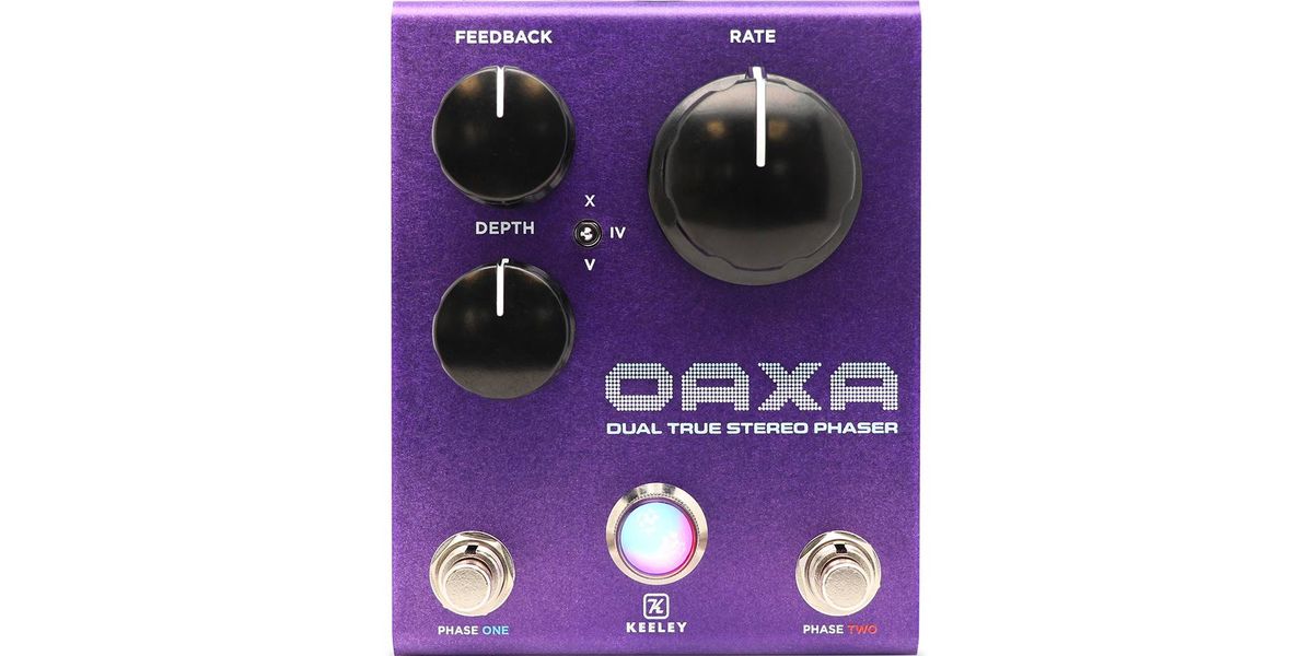 Keeley Oaxa : la pédale phaser double qui révolutionne les effets