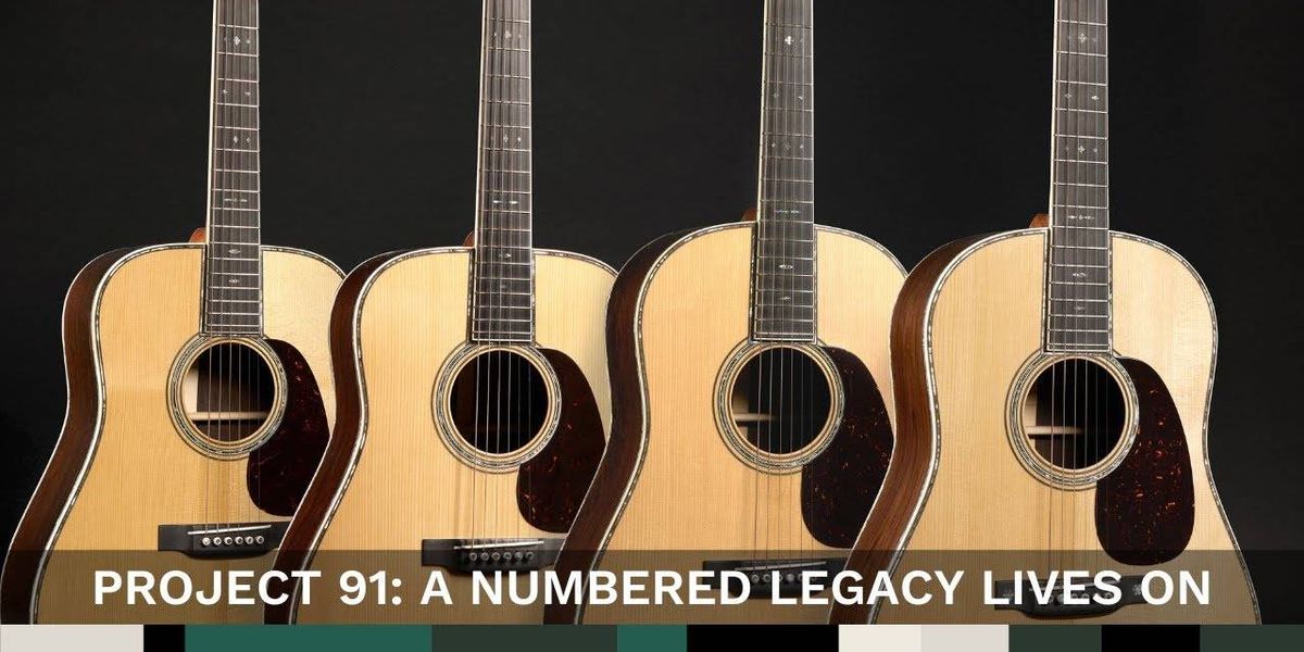 Martin Project 91 : 91 guitares de légende renaissent