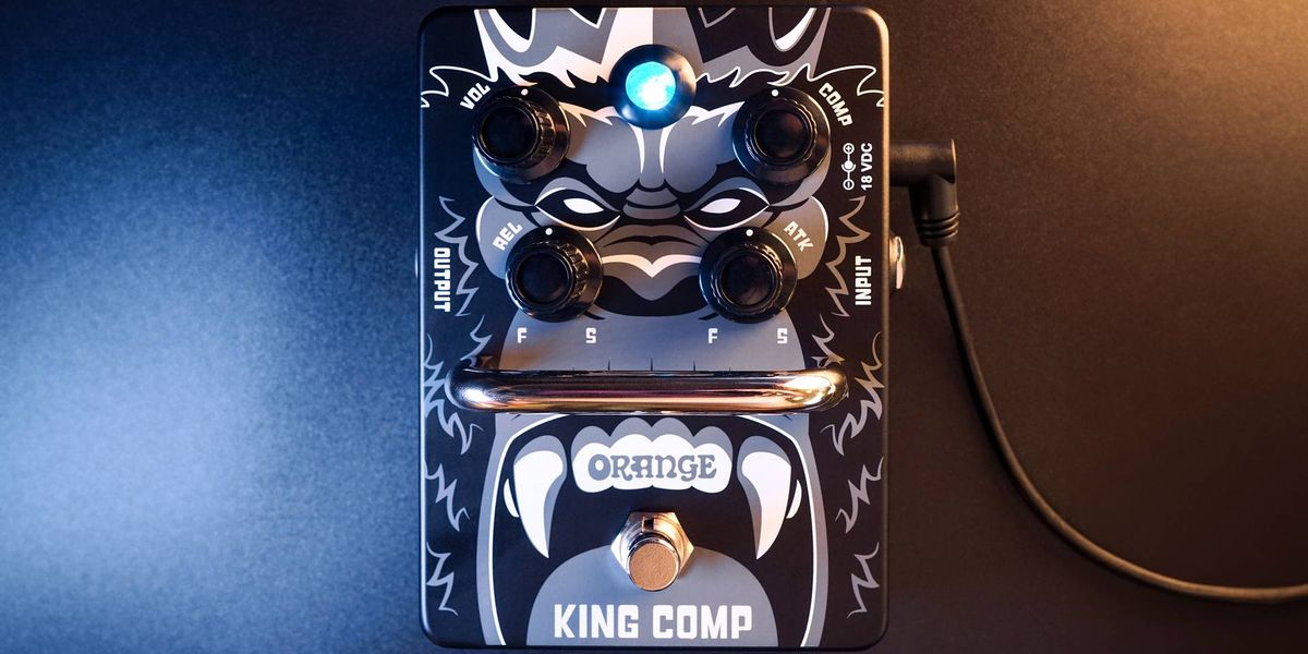 Orange Amps King Comp : la compression de studio en pédale