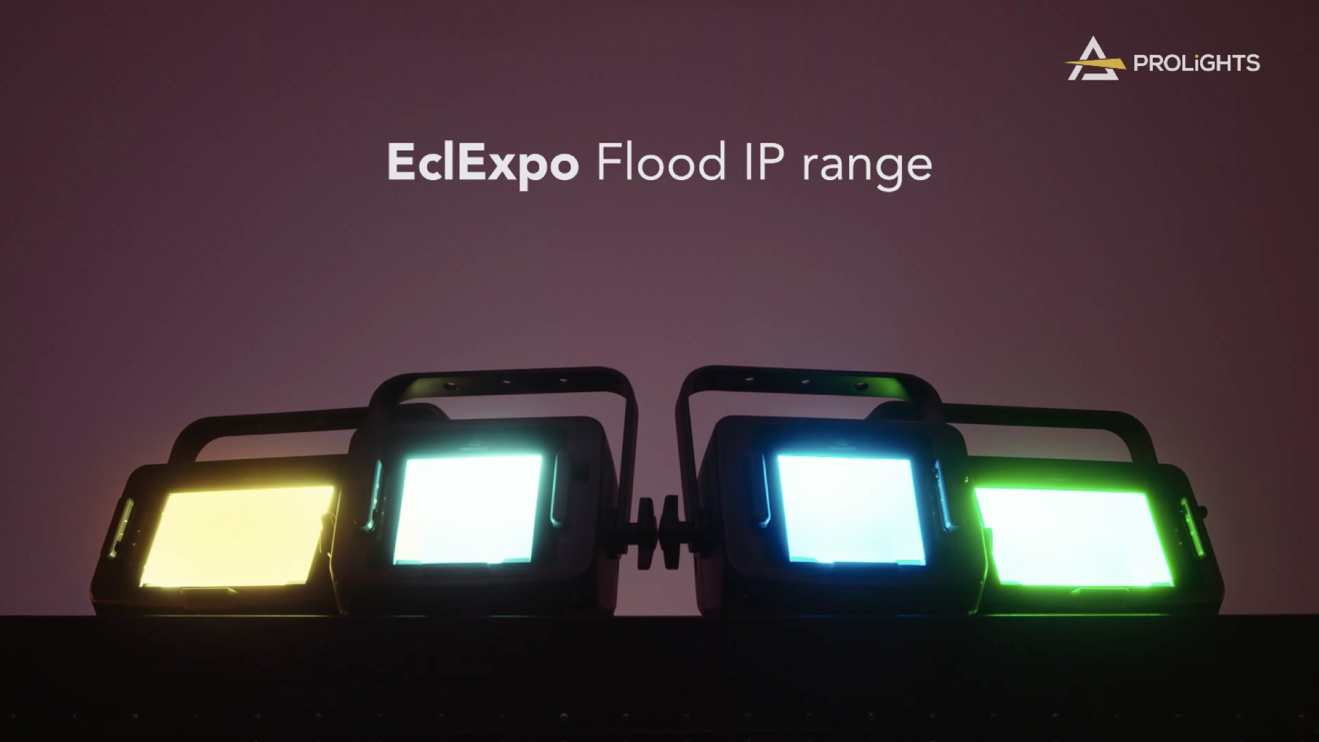 Prolights enrichit sa gamme EclExpo Flood avec 4 nouveaux projecteurs IP65