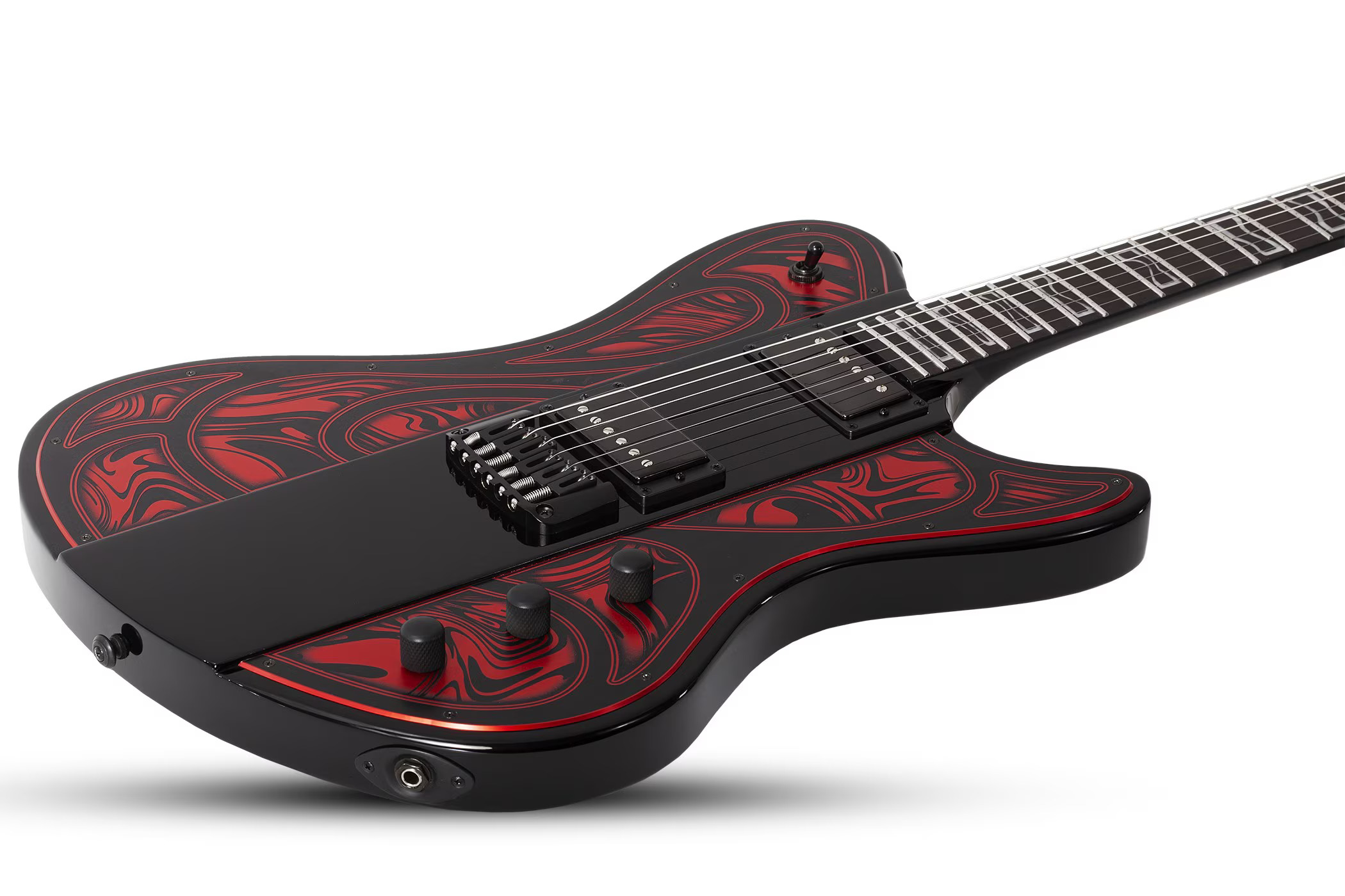 Schecter Ultra Przym Mercury Rose : l'audace en gravure