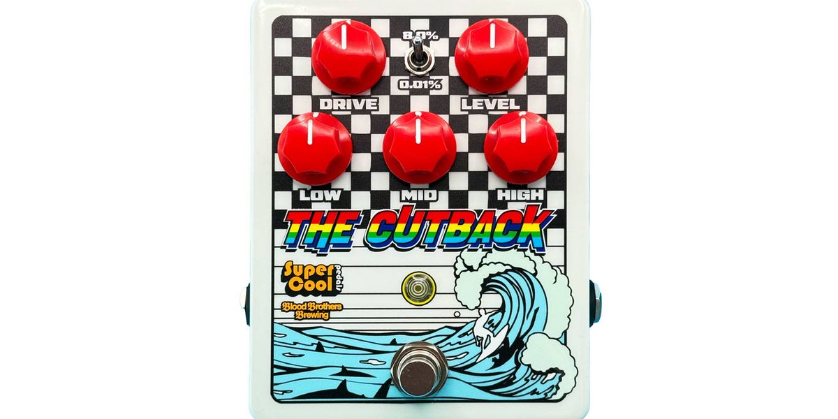 Supercool Pedals lance The Cutback, la pédale rétro surf